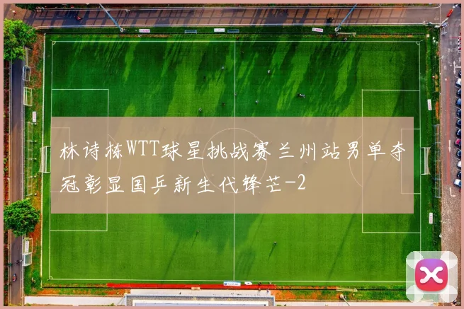 林诗栋WTT球星挑战赛兰州站男单夺冠彰显国乒新生代锋芒